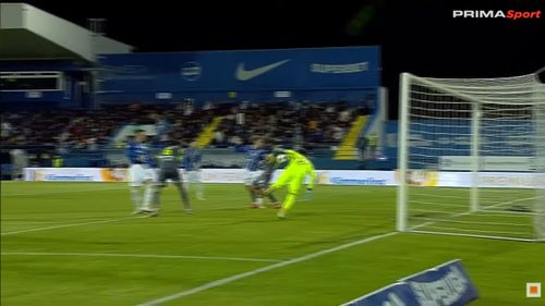 Corner neacordat la meciul Farul - Argeș 0-0. Foto: Captură YouTube, @OrangeSportRomania