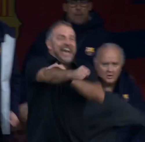 Reacția furibundă a lui Hansi Flick după victoria Barcelonei, 2-1 cu Girona
