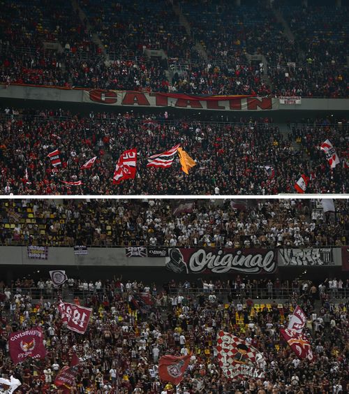 A început „războiul” galeriilor  Mesajul postat de   Peluza Cătălin Hîldan  înainte de Dinamo - Rapid: „În 10 ani, sărbătoresc un mileniu”