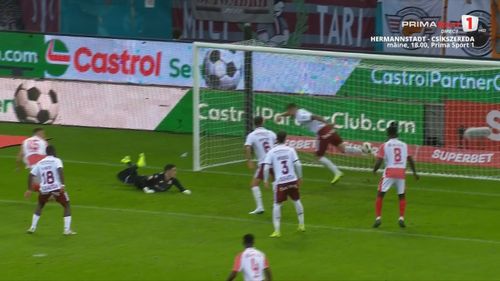 Elvir Koljic, intervenție fabuloasă în Dinamo - Rapid Foto captura Prima Sport