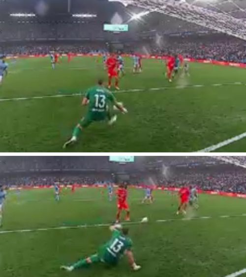 Ionuț Radu, intervenții de zile mari     FOTO.  Paradele portarului român l-au făcut pe antrenorul advers să-și pună   mâinile în cap