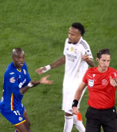 Eliminat după 40 de secunde     FOTO.    ROȘU direct  după o intrare de neînțeles în Getafe - Real Madrid