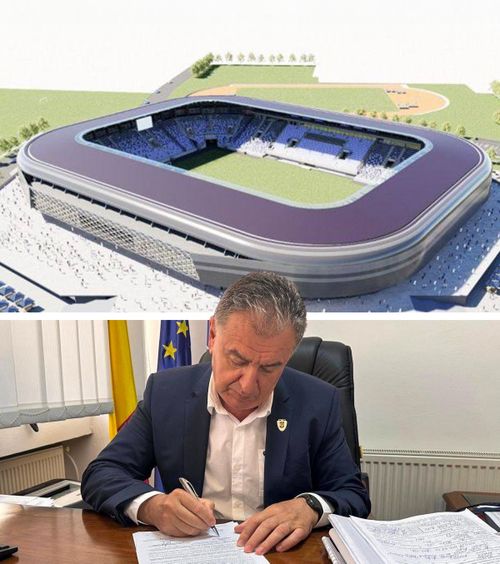 Noul stadion prinde contur  Primarul dă detalii:   „E cea mai mare sumă adusă vreodată!  Eu semnez convenția cu CNI pentru cofinanțare”