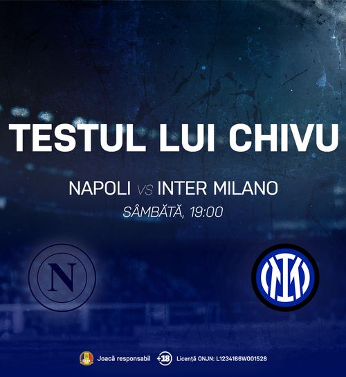 Interul lui Chivu,  o nouă provocare în fața lui   Napoli,  campioana en-titre