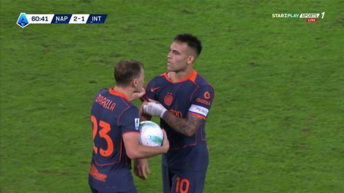Napoli - Inter, Lautaro aproape de bataie cu Antonio Conte. Capturi X