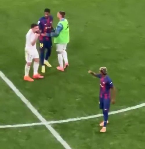 Real Madrid - Barcelona, conflicte dupa meci. Capturi X