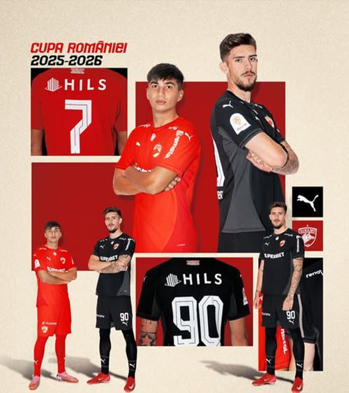 Dinamo schimbă echipamentele    FOTO.   „Câinii” au lansat două   tricouri noi  pentru Cupa României