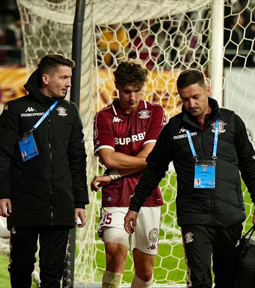 Ce a pățit Rareș Pop  Jucătorul Rapidului a vorbit despre accidentarea din timpul meciului cu   Unirea Slobozia:  „Am simțit la momentul pasei”