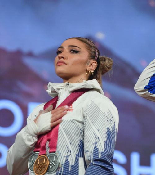 Cambei, triplă campioană europeană   Halterofilii români fac spectacol la   CE U23 din Albania  » Medalii și pentru Șipoș, Dorobete și Papolți