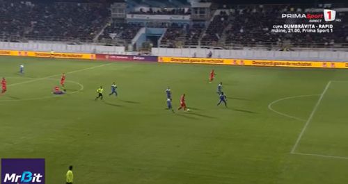 Pasa de gol a lui Denis Alibec la golul lui Thiam