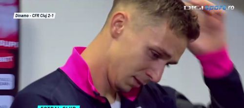 Dinamo - CFR Cluj. Louis Munteanu a plecat plângând de la interviu (18).jpg
