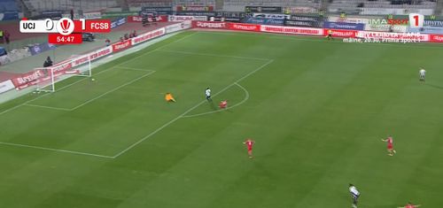 Golul doi reușit de Darius Olaru în U Cluj - FCSB