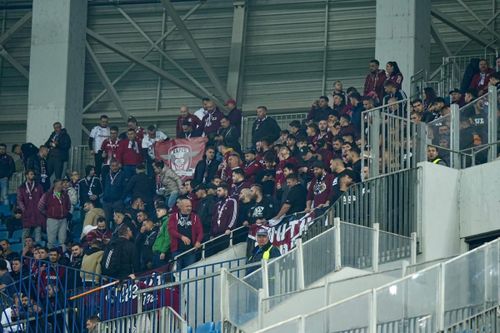 U Craiova - Rapid, suporteri pe Oblemenco FOTO GOLAZO (1).jpg