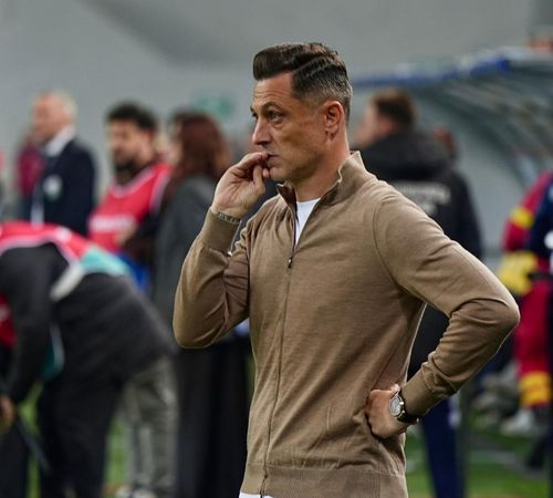 Mirel Rădoi la Universitatea Craiova - Rapid FOTO Iosif Popescu/GOLAZO.ro