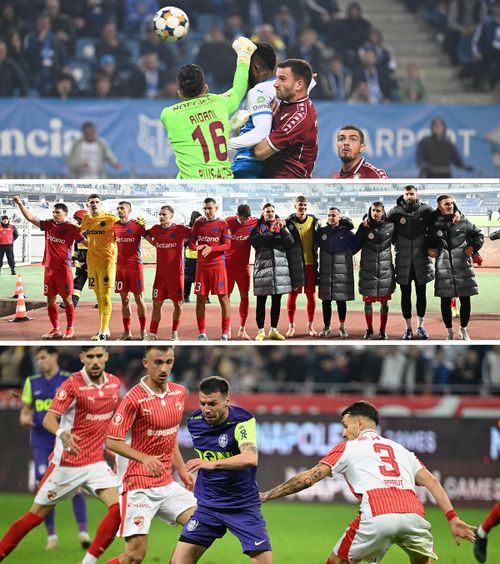 Care derby a câștigat audiența TV  Dinamo - CFR, U Cluj - FCSB și Craiova - Rapid. Departajarea în rating și cota de piață   are nevoie de photo-finish
