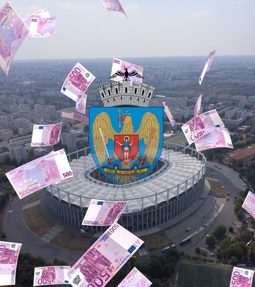 Bani pentru ce?  Primăria cheltuie sume mari pentru   acoperișul funcțional, dar nefolosit  al Arenei Naționale! Detalii despre o situație bizară