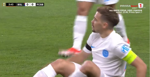 FCSB, fără sponsor pe tricou la meciul cu Basel