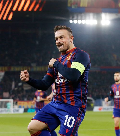 „N-aș spune că a fost o luptă grea”    Xherdan Shaqiri  și-ar fi dorit mai multe reușite în meciul cu FCSB: „Cu siguranță am fi putut”