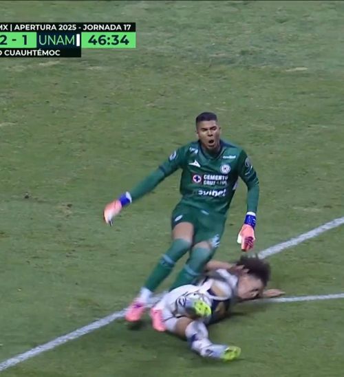 Kevin Mier, faultat de Adalberto Carrasquilla (FOTO: captură video X)