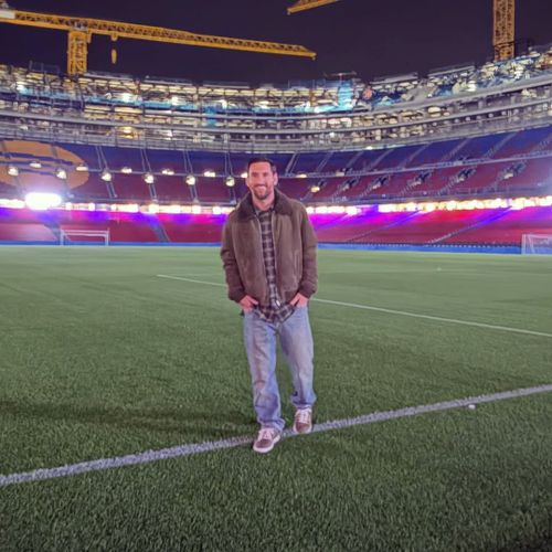 Lionel Messi, în vizită pe noul stadion Camp Nou