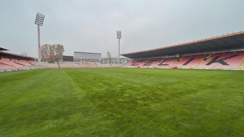 Stadionul „Bilino Polje” din Bosnia FOTO Iosif Popescu/GOLAZO.ro
