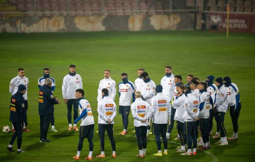 Bosnia - România. Antrenamentul oficial al „tricolorilor”. Foto - Raed Krishan (17).jpg