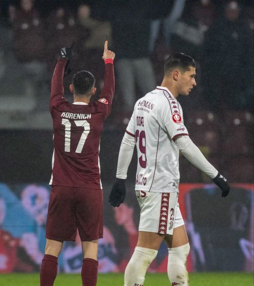 Săpunaru l-a contrazis pe Dobre  Fostul căpitan al Rapidului,   iritat de afirmația  atacantului: „Nu trebuie să înveți asta!”