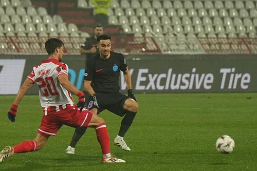 Steaua Rosie - FCSB, meci. FOTO GOLAZO