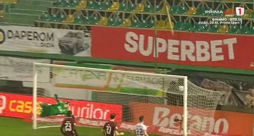 Golul marcat de Florin Borța în FC Argeș - CFR Cluj (FOTO: Capturi - Prima Sport)