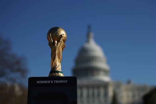 Trofeul CM - turul capitalei Washington înaintea tragerii