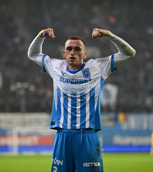  Romanchuk, supertransfer!    E cel mai bun an al stoperului-golgeter  de la U Craiova. Doar atacanții îl depășesc