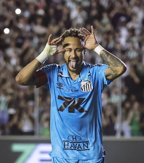 „Neymar, ia genunchiul meu!”     VIDEO:  Replica amuzantă dată de   starul brazilian  care joacă accidentat la Santos