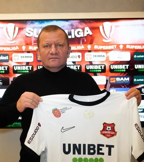 Dorinel Munteanu, prezentat oficial  „Neamțul” este noul antrenor al celor de la   Hermannstadt:  „E cea mai mare provocare a mea”