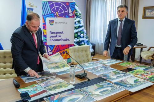 Stadion Dinamo - macheta noua actualizata 11 decembrie 2025. FOTO FB Primaria S2