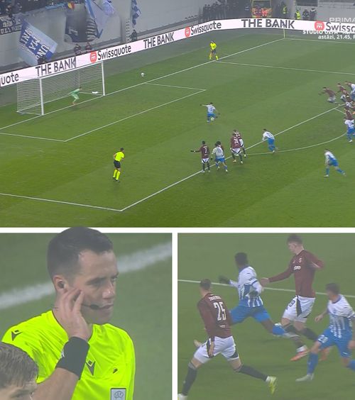 Ghinion la Craiova   FOTO. Cum   a ratat  Anzor penalty în prima repriză a meciului cu Sparta Praga 