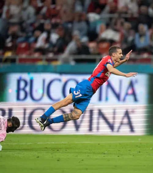 „E o minune”   Cine e jucătorul care   l-a cucerit  pe patronul FCSB: „Mingea vine la el parcă are magnet! Cum să nu-i prelungesc contractul?”