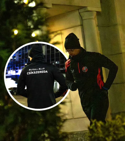 La New York, în echipamentul lui Csikszereda    FOTO:    Ministrul de Externe al Ungariei,  jogging înainte de răsărit: „La Miercurea-Ciuc este mai frig”