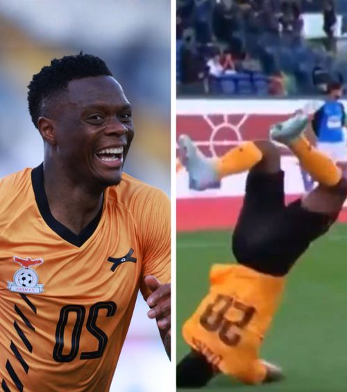 Aproape de tragedie    VIDEO.  Fotbalistul fostei campioane din   Premier League  era să-și rupă gâtul la bucuria de după gol