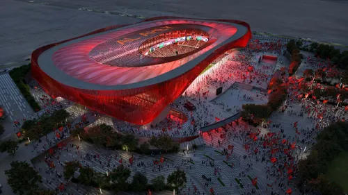 Stadioanele viitorului     FOTO:  Cum arată cele mai îndrăznețe   proiecte  din 2025