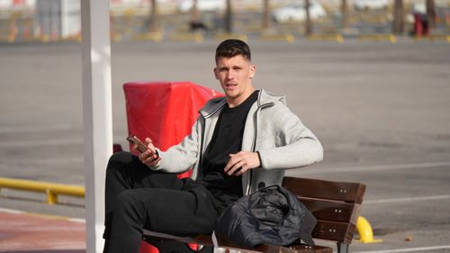 Jucătorii FCSB în treningul Nike Tech Fleece. Foto: Iosif Popescu