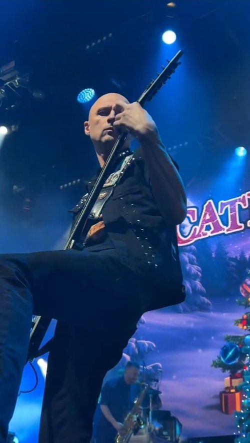 Sergey Karasev, concert rock în Rusia (FOTO: captură Telegram @ Federația Rusă de Fotbal)