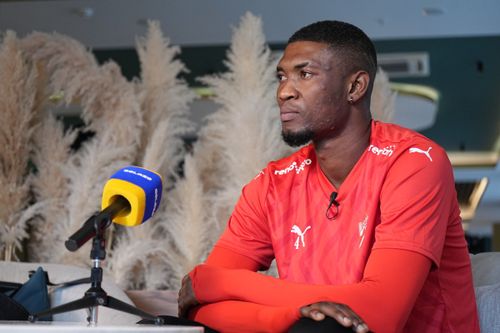 Kennedy Boateng în cantonamentul lui Dinamo din Antalya (FOTO: Iosif Popescu / GOLAZO.ro)