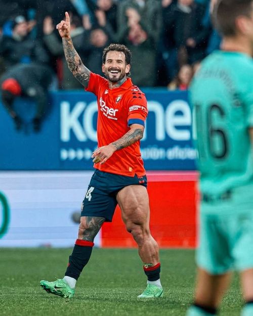 Poza postată de Ruben Garcia cu piciorul fals, după Osasuna - Athletic Bilbao 1-1. Foto: Instagram/@rubengarcia