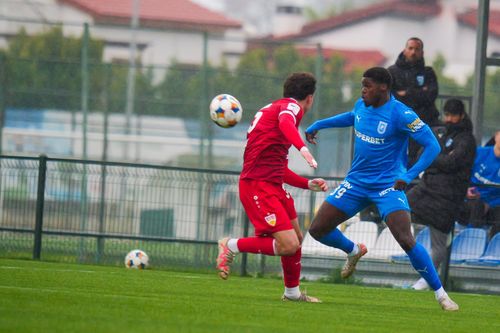 Universitatea Craiova - VfB Stuttgart II, amical în Antalya (FOTO: Facebook @ Universitatea Craiova)