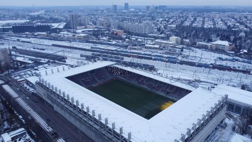 Cum arată stadionul Giulești (14.01.2026) - FOTO: Iosif Popescu/GOLAZO.ro