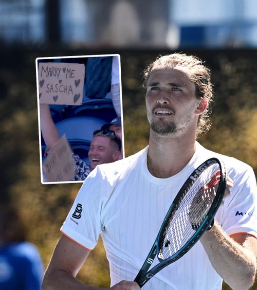 L-a cerut în căsătorie pe Zverev!    VIDEO.  Reacția germanului a stârnit hohote de râs la   Australian Open