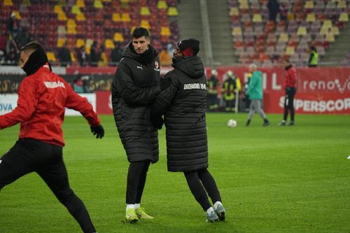 Dinamo - U Cluj (înainte de meci). Foto: Iosif Popescu / GOLAZO.ro