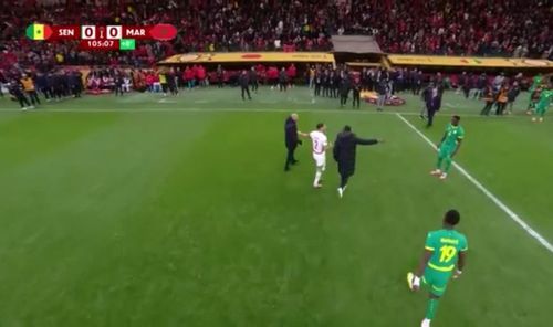 Finala cu scandal la Cupa Africii pe Națiuni. Foto: captură, @beIN Sport