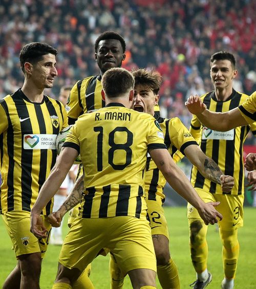 Revanșa lui Marin și Jovic    VIDEO.  AEK, spectacol în derbyul cu Panathinaikos.   Jovic, „poker”! Ce a făcut Marin.  Scapă de amendă?