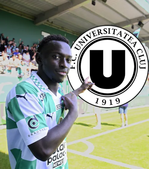 A semnat cu U Cluj  Echipa lui Cristiano Bergodi a anunțat transferul unui   fotbalist de bandă dreaptă
